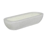 Bougie "ely" 580g citronnelle pot en ciment - Atmosphera créateur d'intérieur