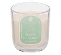 Bougie en polyéthylène parfumée Floa 210 g Flacon en verre monoï