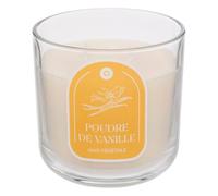 Bougie en polyéthylène parfumée Floa 350 g flacon en verre vanille