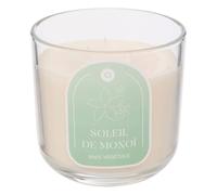 Bougie en polyéthylène parfumée Floa 610 g flacon en verre monoï