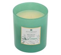 Bougie en polyéthylène parfumée Maël 190 g Flacon en verre monoï de coco