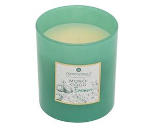 Bougie en polyéthylène parfumée Maël 190 g Flacon en verre monoï de coco