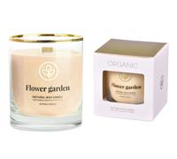 Bougie en verre JARDIN DE FLEURS parfumée 250g