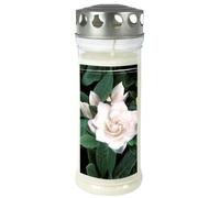 Bougie funéraire - Bougie commémorative « Gardenia »
