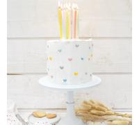 Bougie Gâteau 12pcs longues pastel ScrapCooking