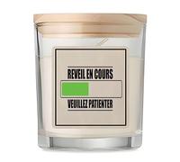 Bougie Geek 33 Noir| Candle | Idée Cadeau Anniversaire Fête Original Famille Travail Départ Collègue Retraite Noël