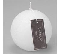 Bougie grande sphère blanc (lot de 6) - - Blanc - Cire