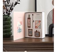 Bougie - HOME DECO FACTORY - Flower - Parfumée - Diffuseur - Spray - Multicolore