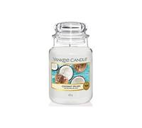 - Bougie jarre en verre senteur eau de coco Grand modèle