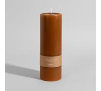 Bougie LED en cire caramel, 10x30 cm 10x30x10cm Marron