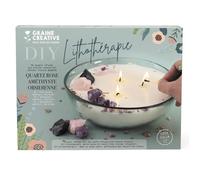 Bougie lithothérapie à faire soi-même