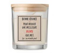 Bougie Mamy ça n'existe pas | Candle | Idée Cadeau Grand Mère Mamie Anniversaire Famille Travail Départ Collègue Retraite Noël