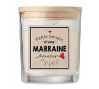 Bougie Marraine d'amour | Candle | Idée Cadeau Tata Tante Original Anniversaire Fête Famille Amour Noël