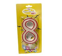 Bougie numéro géant "8"