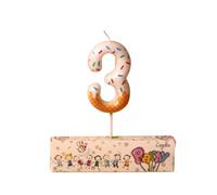 Bougie numérotée avec affichage de l ' âge pour gâteaux d ' anniversaire, saupoudré avec base conique et cire de paraffine, décoration de fête, accent numérique, accent de gâteau, bonbons, dessert,
