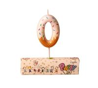 Bougie numérotée avec affichage de l ' âge pour gâteaux d ' anniversaire, saupoudré avec base conique et cire de paraffine, décoration de fête, accent numérique, accent de gâteau, bonbons, dessert,