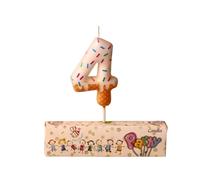 Bougie numérotée avec affichage de l ' âge pour gâteaux d ' anniversaire, saupoudré avec base conique et cire de paraffine, décoration de fête, accent numérique, accent de gâteau, bonbons, dessert,