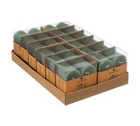 Bougie OLIA - Vert - Lot de 4