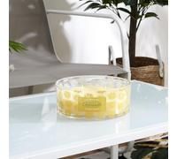 Bougie parfumée 25h Limone à la Cire de Paraffine Senteur citronnelle Motif Citron coupé