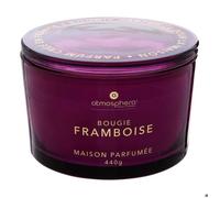 Bougie parfumée 440 g Glowy framboise - Atmosphera Créateur d'intérieur