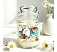 Bougie parfumée à la noix de coco de 150 heures, cadeau idéal pour les femmes Cire