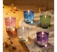 Bougie parfumée à l'océan avec véritable sable, pierres, étoiles de mer et coquillages, crée une ambiance, cadeaux pour la Saint-Valentin, couples, femmes, filles, mariage, décoration de chambre, amis