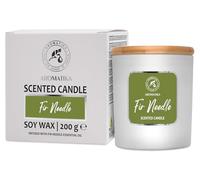Bougie Parfumée Aiguilles de Sapin 200 g - Candle Aromatique à Huile Essentielle - Cire de Soja - Désodorisant pour la Maison - Parfum d’Ambiance - Aromathérapie - Idée Cadeau Noël