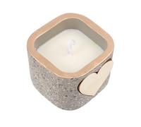 Bougie Parfumée au Soja Décorative en Céramique pour Ambiance Romantique | Parfum D'ambiance, Décoration Chambre et Bureau, Forme Créative Chic, Fond Plat Lisse, Présent