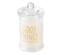 Bougie Parfumée Bocal Winter Blush 14cm Blanc