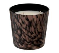 Bougie Parfumée Bois de Santal 12cm Noir & Or