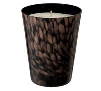 Bougie Parfumée Bois de Santal 20cm Noir & Or