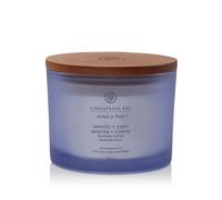 Bougie parfumée Chesapeake Bay Serenity + Calm avec 3 mèches 312 g