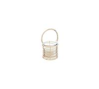 Bougie Parfumée Citronnelle en Verre et Rotin 430 G