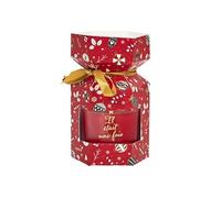 Bougie Parfumée Cracker "Noël" 180g Cannelle