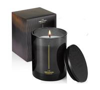 Bougie parfumée de luxe pour femme | Bougie de soja | 45 heures de combustion | The Copenhagen Company - Cerise, bois de cèdre et oud (200 g)