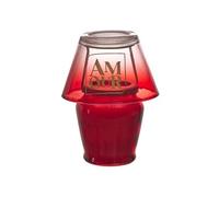 Bougie parfumée en forme de lampe d'amour (H12,5 cm) senteur rêve poudré - -