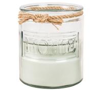 Bougie parfumée en verre, 780g 14x16.7cm Transparent