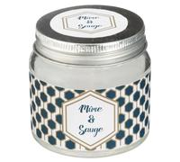 Bougie Parfumée en Verre Bocal 65g Mûre & Sauge
