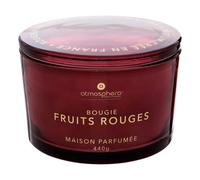 Bougie Parfumée en Verre Glowy 440g Fruits Rouges