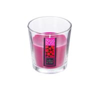 Bougie Parfumée en Verre Nina 90g Framboise