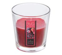 Bougie Parfumée en Verre Nina 90g Fruits Rouges