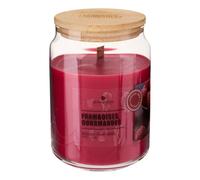 Bougie Parfumée en Verre Vicky 435g Framboises Gourmandes