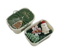 Bougie parfumée flocons de neige - Kit de artisanale légère | Bougies de sapin de Noël Décoration comme cadeau pour mère, anniversaire, automne, maison, Saint-Valentin, vacances