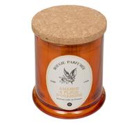 Atmosphera – Bougie parfumée Hapo – Amande et Fleur d'Oranger – 150 g – Verre ambré avec couvercle