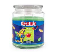 Bougie parfumée Haribo™, 2 mèches, H x D : 13 x 10 cm, 100h de combustion, bougie en verre, idée cadeau