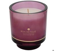 Atmosphera – Bougie parfumée en verre Ilae 225 g, Bois de Figue, Violet