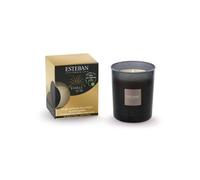Estéban Bougie parfumée Initiale rechargeable Vanille d'or 180 g