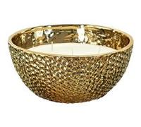 Bougie Parfumée Métal Doré Martelé 5 Mèches Senteur Ambre Ø21cm - MOPA - ALTOBUY Or G