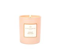 Bougie Parfumée Monoï des Îles - Bougie Végétale pour la Maison - 180g - Cire de Soja 100% Naturelle - Parfum Noix de Coco & Monoï - Fabriquée en Provence - Longue Durée - Cadeau Exotique et Gourmand