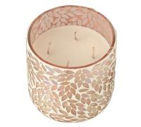 Bougie Parfumée Mosaïque Cyra 15cm Tender Rose